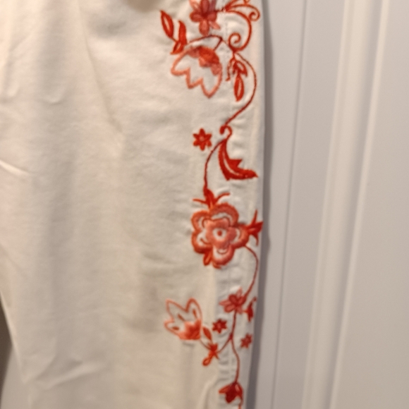 Driftwood Farrah Flare Jeans Isabel Embroidered Wmn’s Sz 31 Boho Cowgirl Western - Picture 3 of 9